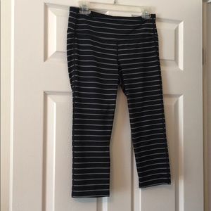 Athleta Striped Capris